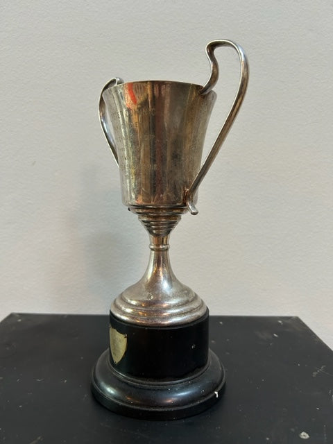 Home Decor - Antique English Trophy - Peter Dominic Men's Tennis Doubles Challenge Cup 1963