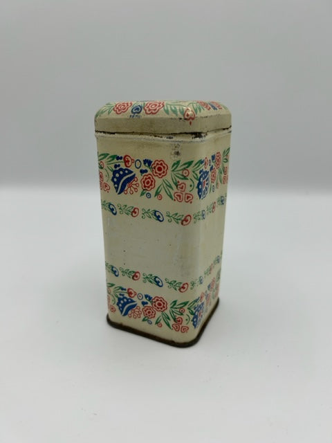 Vintage Decorative Small Hungarian Tin