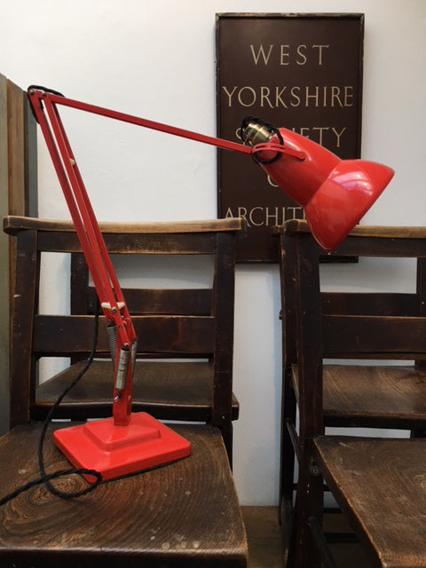 Vintage Original Red Anglepoise lamp SOLD