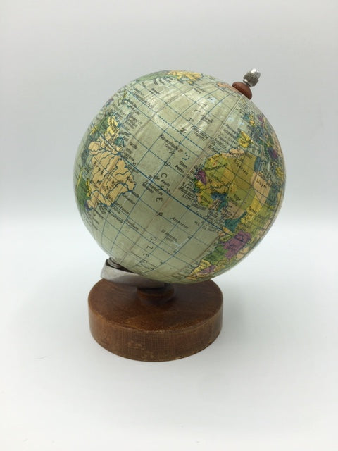 Vintage mid century 1950’s 1960’s Arthur Krause Small Terrestial Globe