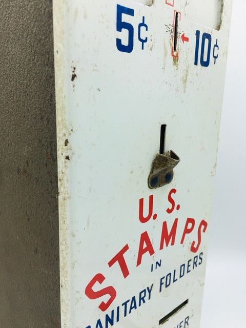 Original Vintage USA Stamp vending machine -Americana