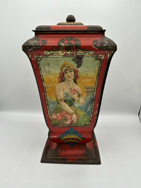 Vintage 1910 Beautiful Decorative Tin - The Don Confectionary Co LTD Sheffield England