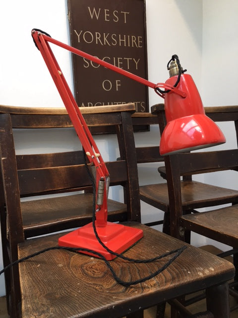 Vintage Original Red Anglepoise lamp SOLD