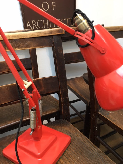 Vintage Original Red Anglepoise lamp SOLD