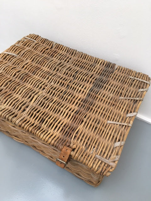 Vintage large British laundry basket SOLD